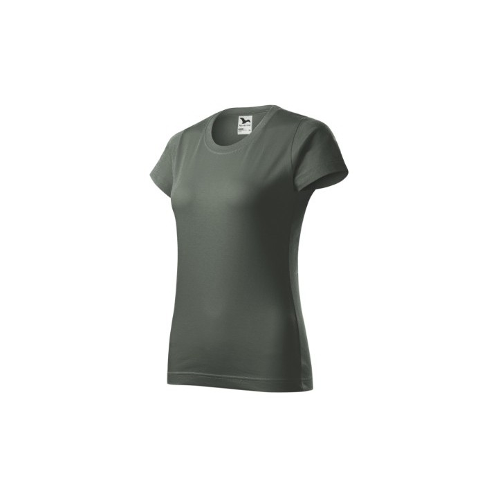 Koszulka Malfini Basic 134 damska – ciemny khaki