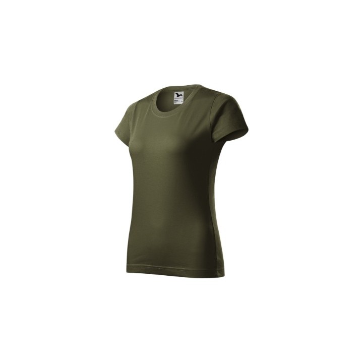 Koszulka Malfini Basic 134 damska – military