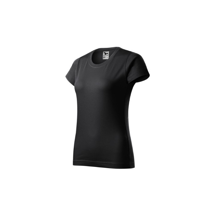 Koszulka Malfini Basic 134 damska – ebony gray