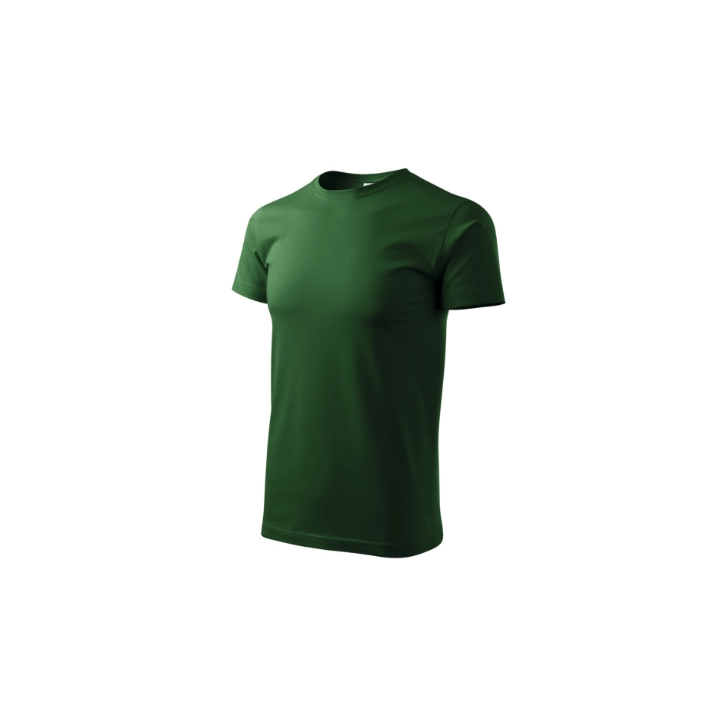 Koszulka Malfini Heavy New 137 unisex – zieleń butelkowa