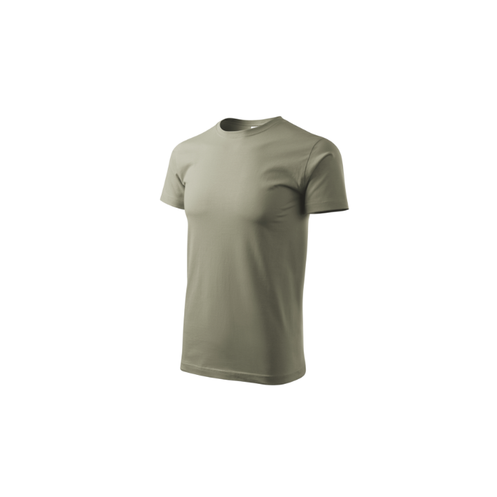 Koszulka Malfini Heavy New 137 unisex – jasny khaki