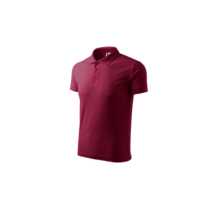 Koszulka polo Malfini Pique Polo 203 męska – garnet