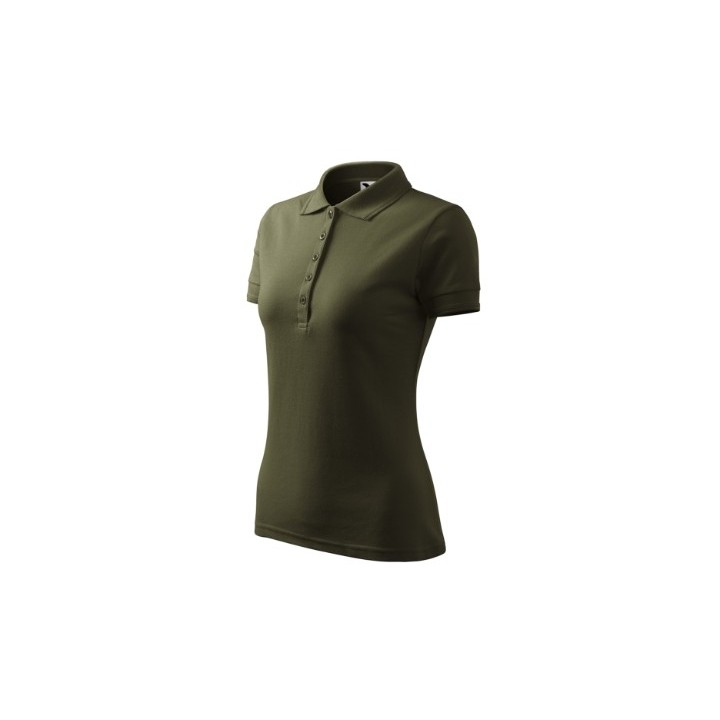 Koszulka polo Malfini Pique Polo 210 damska – military