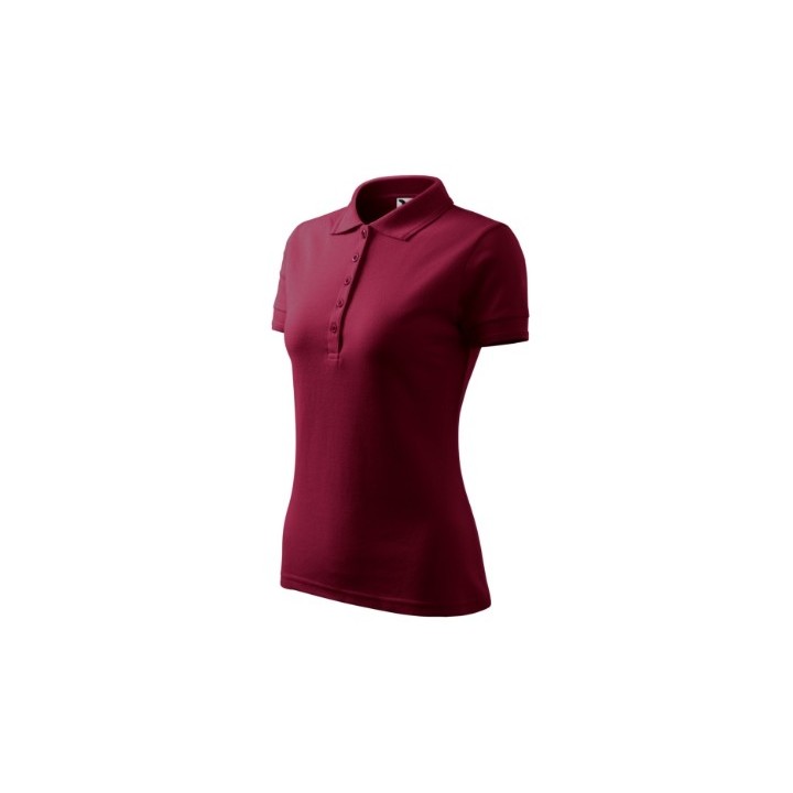 Koszulka polo Malfini Pique Polo 210 damska – garnet