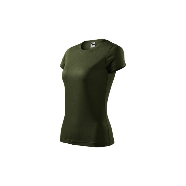 Koszulka sportowa Malfini Fantasy 140 damska – military