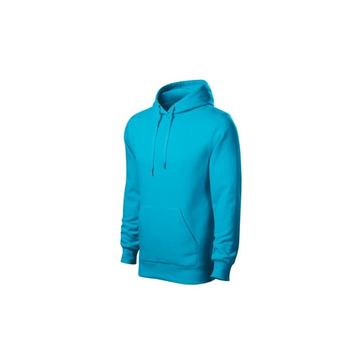 Bluza z kapturem Malfini Cape 413 męska – turkus
