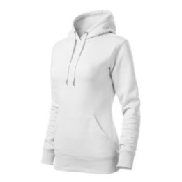 Bluza z kapturem Malfini Cape 414 damska – biały