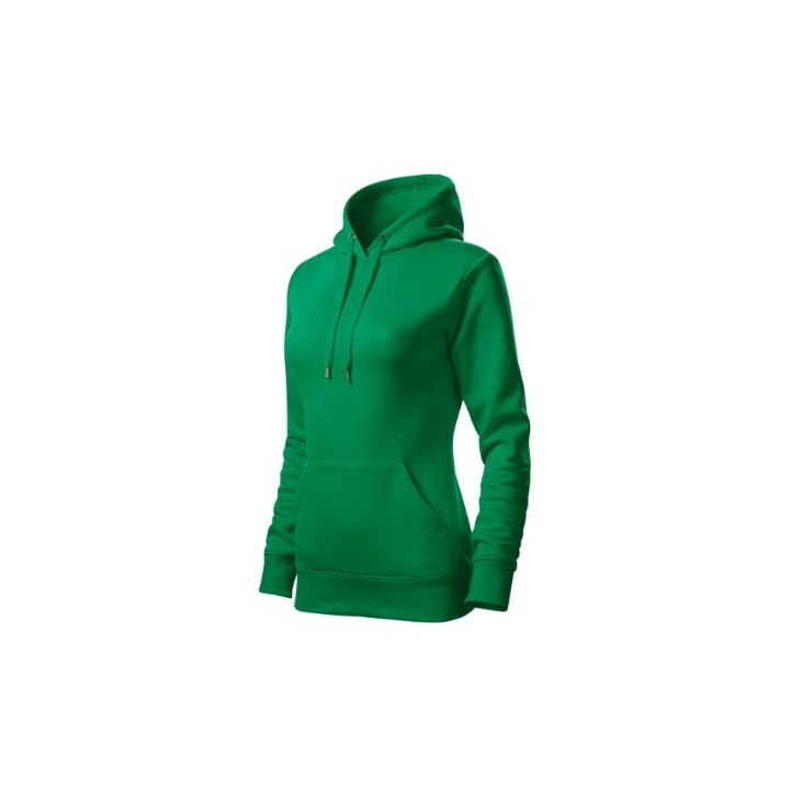 Bluza z kapturem Malfini Cape 414 damska – zieleń trawy