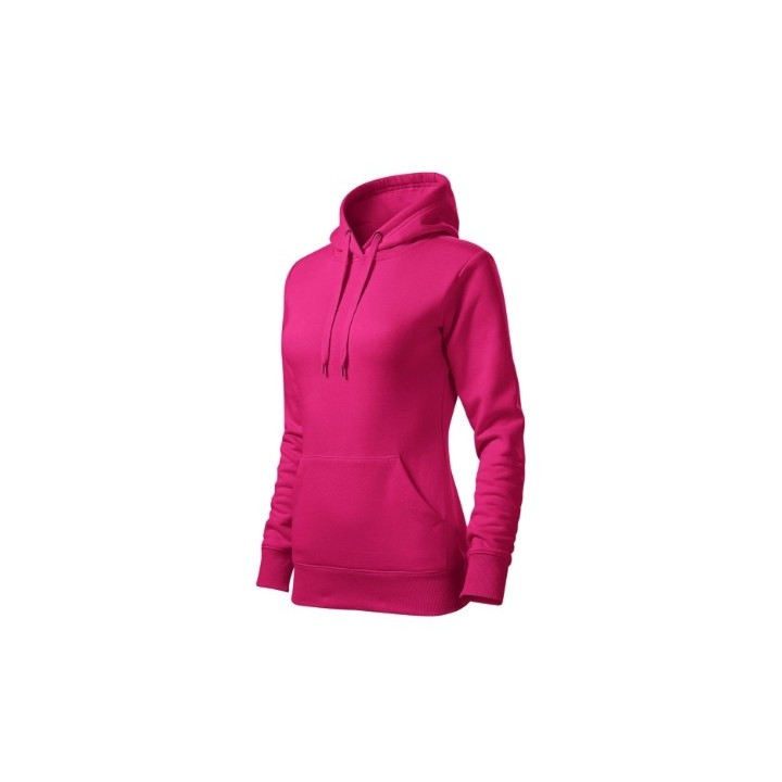 Bluza z kapturem Malfini Cape 414 damska – czerwień purpurowa