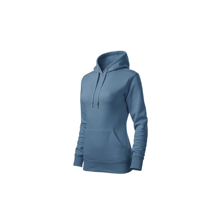 Bluza z kapturem Malfini Cape 414 damska – denim