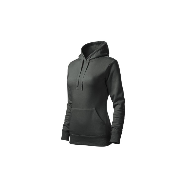 Bluza z kapturem Malfini Cape 414 damska – ciemny khaki